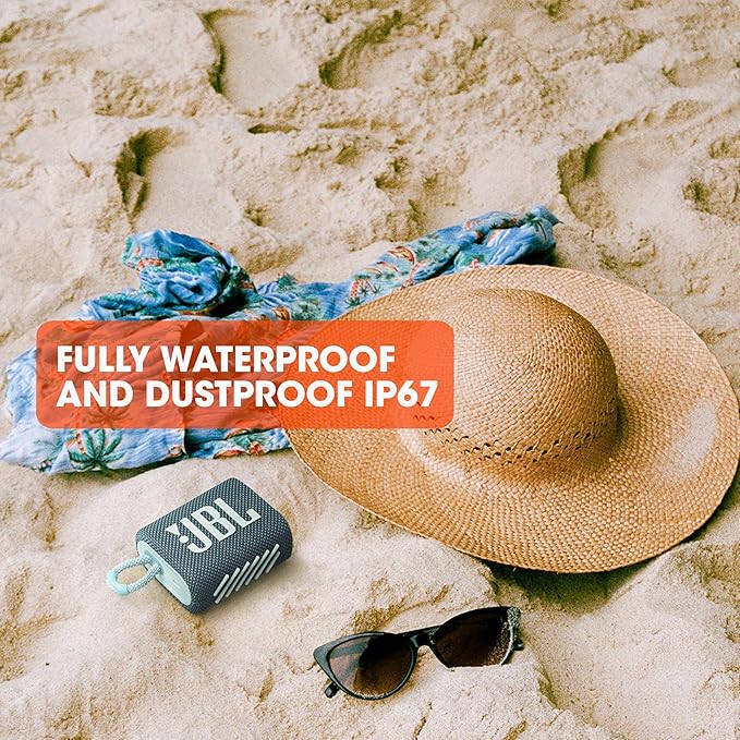 JBL Go 3 - Portable Mini Bluetooth Speaker, big audio and punchy bass, IP67 - Image 6