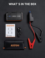 AstroAI S8 Car Battery Jump Starter, 1500A Peak Car Jumper Starter Battery Pack - Image 8