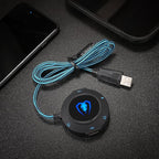 Micolindun External Sound Card USB Hubs Audio Adapter to USB Port & 3.5mm Audio - Image 8