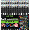 GearIt 24-Pack, Cat5e Ethernet Patch Cable 2 Feet by GEARit