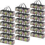 Lifewit CD Storage Bags 18 Pack, Front Window Zipper Design, Stackable Media by Lifewit