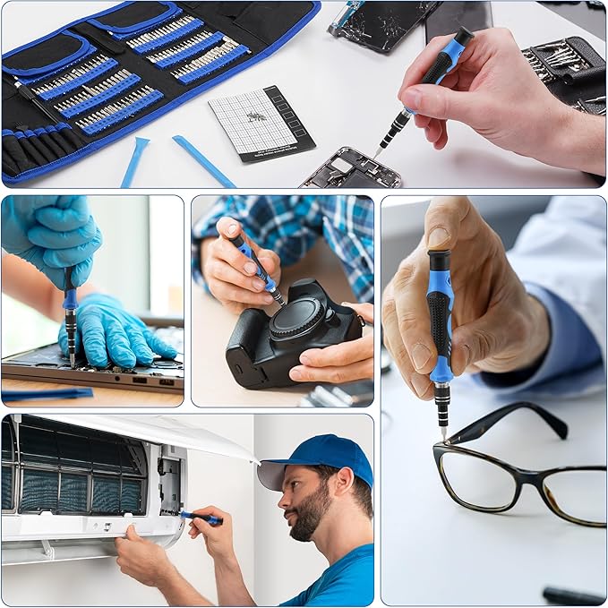 Precision Screwdriver Set, Flexible Shaft, Strong Magnetic Design - Image 5