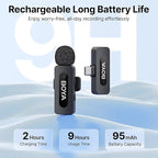 BOYA BY-V10 USB-C Wireless Lavalier Microphone - Image 2