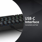 Mechanical Keyboard, 60% Mechanical Gaming Keyboard - Image 5