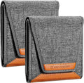 K&F CONCEPT Lens Filter Pouch, Lens Filter Case 3 Pocket Professional by KFCONCEPT