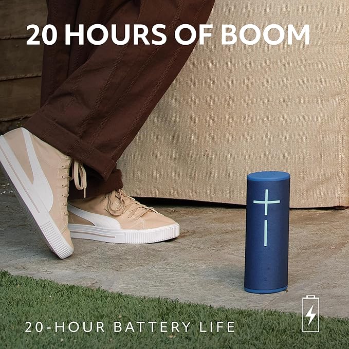Ultimate Ears MEGABOOM 4 Portable Waterproof Bluetooth Speaker, 360-Degree Sound - Image 3
