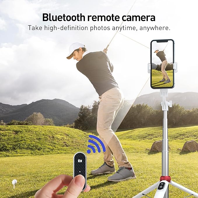 62" Phone Tripod & Selfie Stick - Image 7