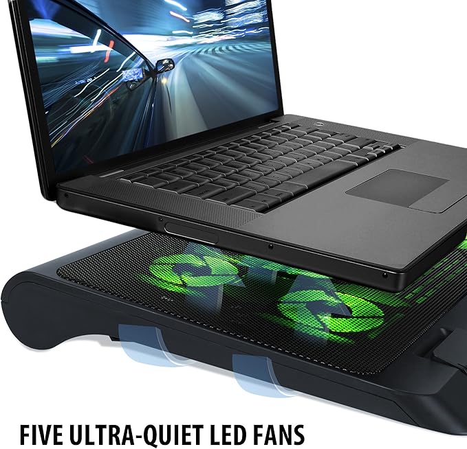 ENHANCE Gaming Laptop Cooling Pad Stand - Image 3