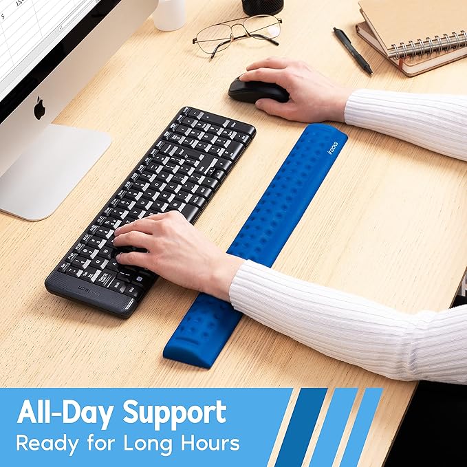 i-Rocks Ergonomic Memory Foam Keyboard Wrist Rest - Image 3