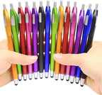 Skoloo Electronic Screen Touch Stylus, 14 Pack 2 in 1 Slim Long Click Ink - Image 5