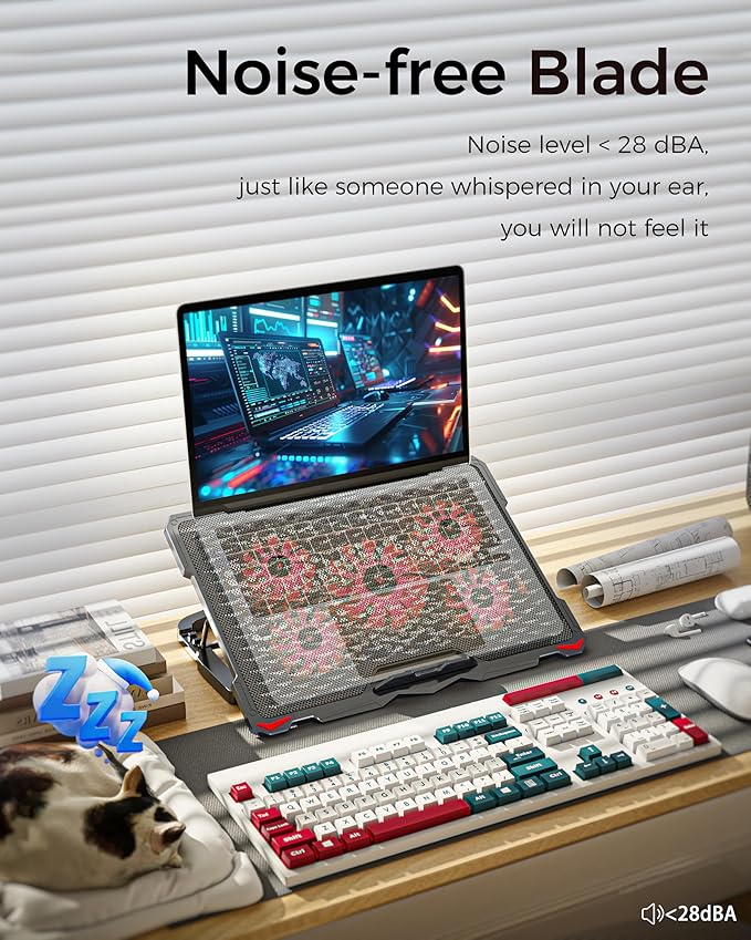 AICHESON Laptop Cooling Pad for 17.3" Notebook - Image 3