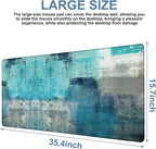 Large Mouse Pad Creative Mosaic Gaming Desk Pad Computer Keyboard Non-Slip - Image 3
