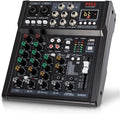 Pyle 6 Channel Studio Mixer by PyleUSA