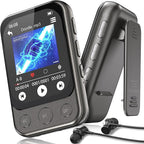 64GB Clip on MP3 Player with Bluetooth 5.3, Built-in Speaker, FM Radio by ODEJOI
