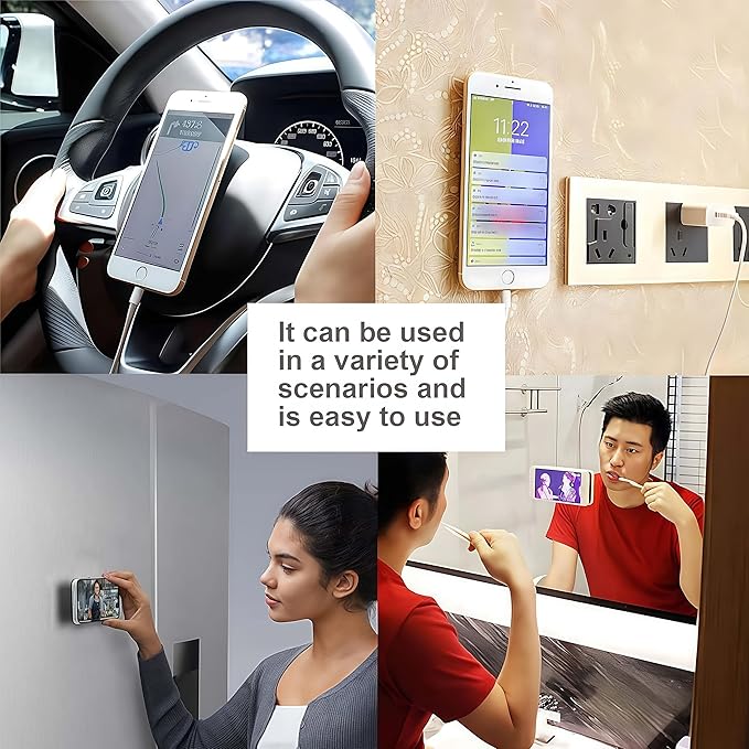 3-Pcs Double-Sided Suction Phone Mount, Sticky Phone Grip - Image 4