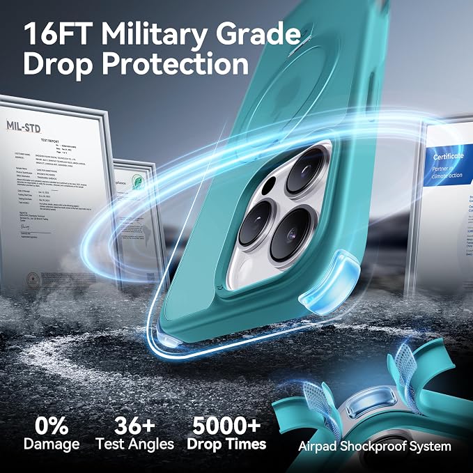 CASEKOO Designed for iPhone 16 Pro Max Case - Image 5