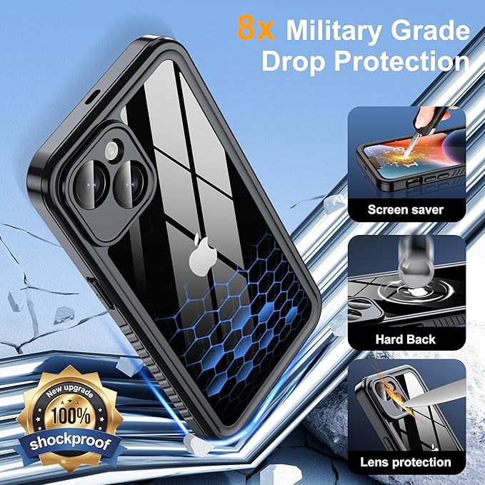 for iPhone 14 Case Waterproof - Image 4