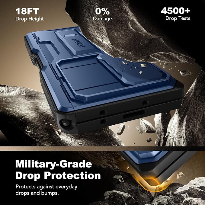 TONGATE for Z Fold 6 Case, Full-Body Military Drop Phone Case for Samsung - Image 7