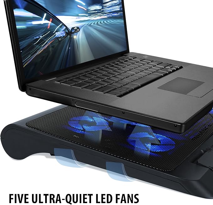 ENHANCE Gaming Laptop Cooling Pad Stand - Image 3