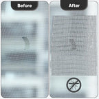 5" x 7" Black/Grey Screen Repair Kit, Strong Adhesive Fiberglass Mesh Pacth Tape - Image 5