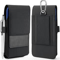 Mopaclle Nylon Holster with Carabiner Clip, Rugged Cell Phone Belt Holder by MopacllePhoneHolster