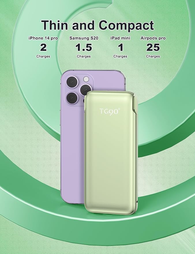 TG90° 10000mah Portable Charger - Image 4