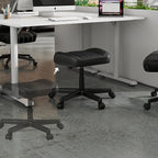 EUREKA ERGONOMIC Multi-Use Stool, Height Adjustable Swivel Rolling Stool Chair - Image 5