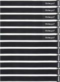 12 Pack 1 x 24 Inches Hook and Loop Reusable Fastening Cable Tie Down Straps by by Wisdompro