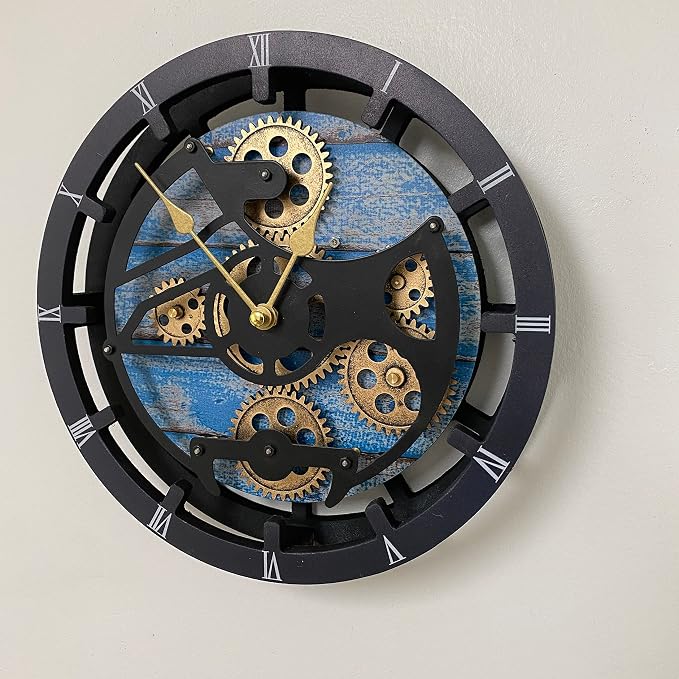 The Gears Clock Desk Clock 10 inches - Image 4