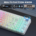 YUNZII X98 QMK/VIA Wireless Mechanical Gaming Keyboard - Image 7