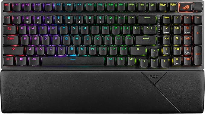 ASUS ROG Strix Scope II 96 Wireless Gaming Keyboard, Tri-Mode Connection by ASUS