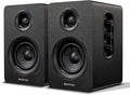 Sanyun SW208 3" Active Bluetooth 5.0 Bookshelf Speakers – 60W Carbon Fiber by Sanyun