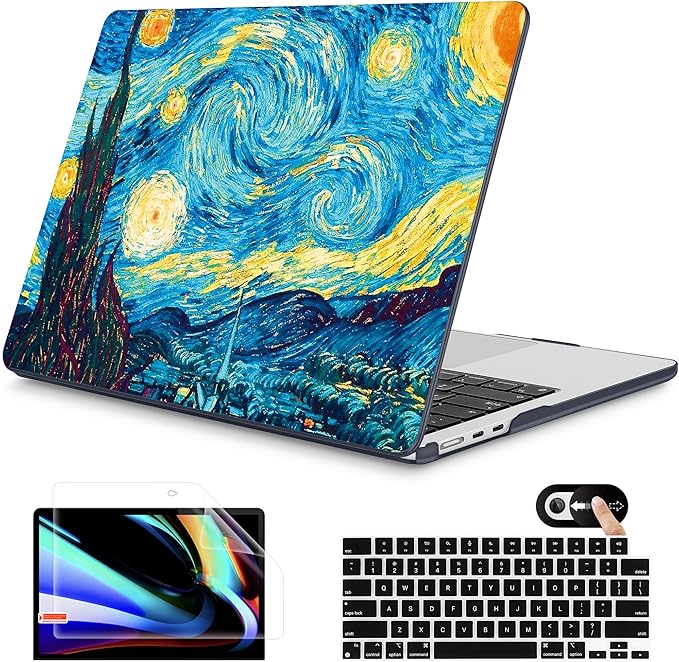 Mektron for 2025 M4 MacBook Air 13.6 Inch A3240 Case Fits 2023 A2681 M2 2024 by Mektron