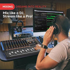 Pyle 12-Channel Console Style Audio Mixer - Image 2