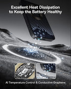 Baseus for MagSafe Portable Charger, 10000mAh Wireless Magnetic Power Bank - Image 5