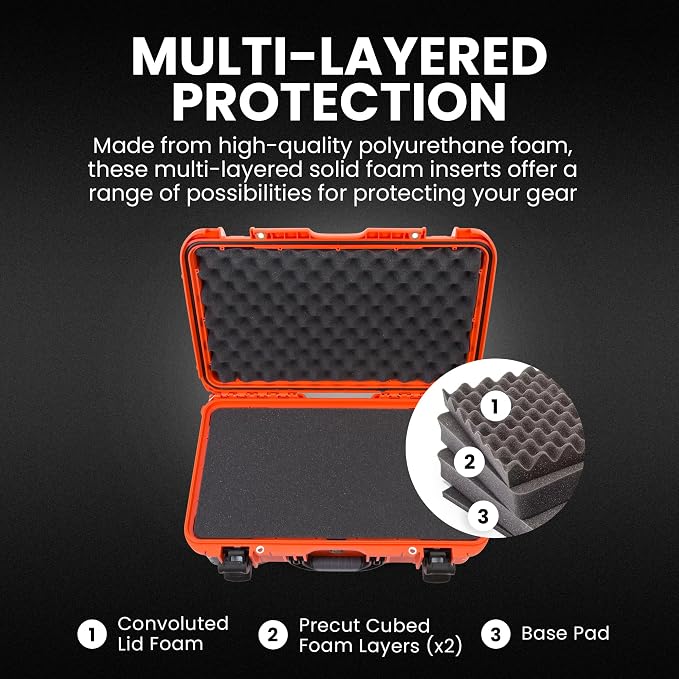 NANUK Wheeled Series 935 Lightweight NK-7 Resin Waterproof Protective Case - Image 3