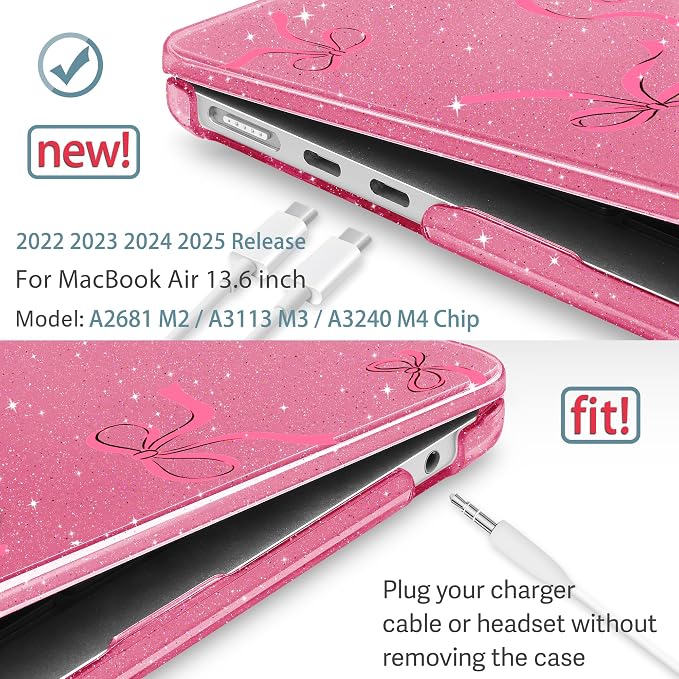 May Chen for MacBook Air 13.6 Inch Case 2025/2024/2023/2022 Release – Hard - Image 3