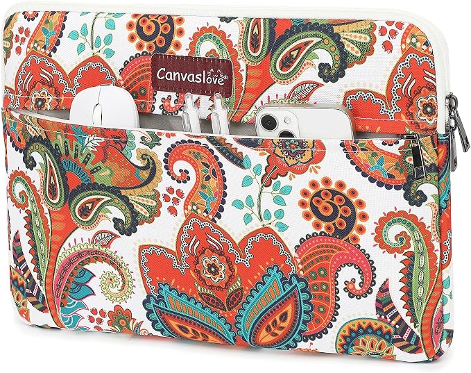 Canvaslove Paisley Laptop Sleeve Case Bag - Image 3