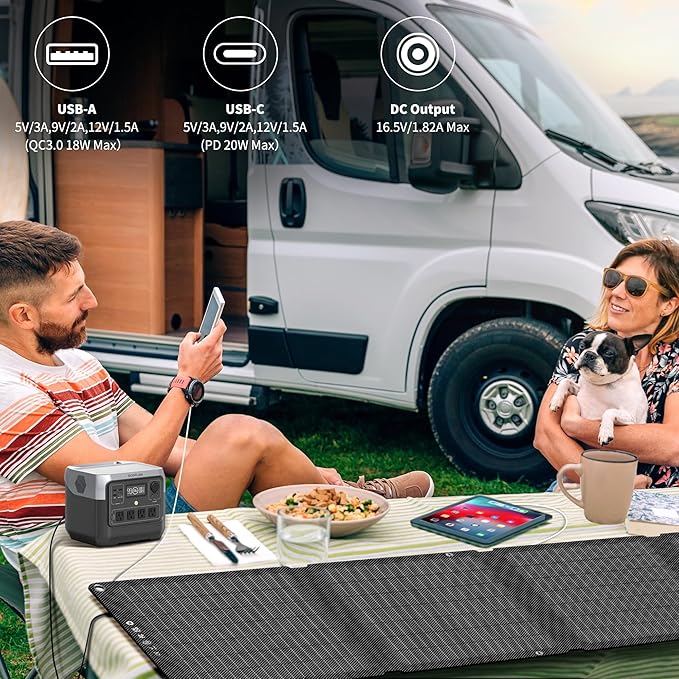 N-Type 16BB Portable Solar Panels 30W Foldable Solar Panels Charger ETFE Solar - Image 6