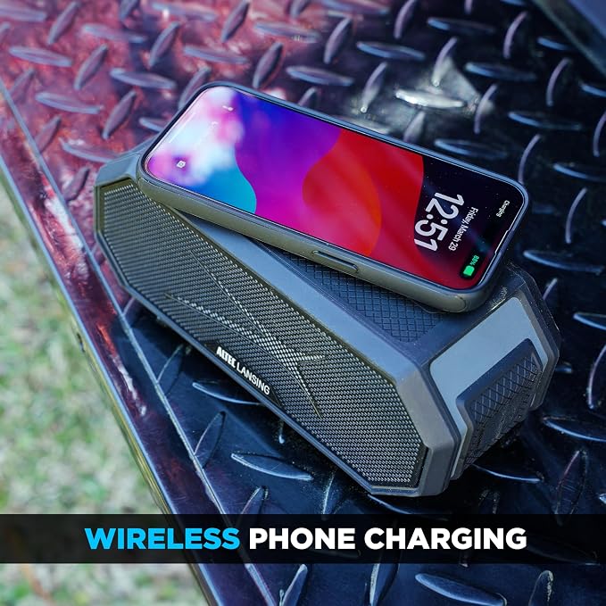 Altec Lansing Loud Portable Speakers Bluetooth Wireless Waterproof - Image 9