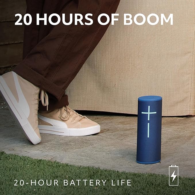 Ultimate Ears MEGABOOM 4 Portable Waterproof Bluetooth Speaker, 360-Degree Sound - Image 4
