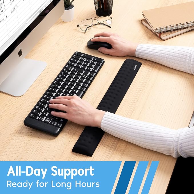 i-Rocks Memory Foam Keyboard Wrist Rest - Image 3