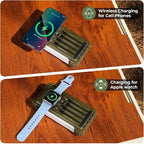BLAVOR Solar Power Bank 20000mAh Built-in Cables, Wireless Charger - Image 4