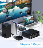 BlueRigger 4K HDMI Switch 5 in 1 Out – Compatible - Image 5