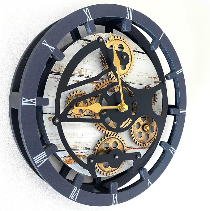 ImprovingLife The Gears Clock Desk Clock 10 inches - Image 5