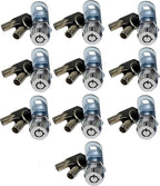 Admiral Locks Tubular Cam Lock, Keyed Alike Removable Key RV Compartment by AdmiralLocks