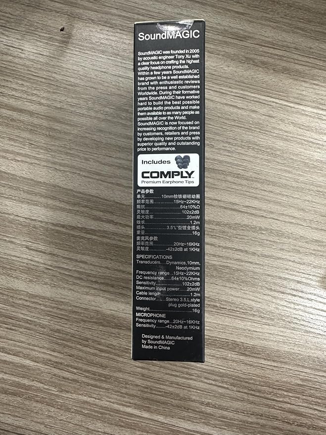 SoundMAGIC E80C Wired Earbuds - Image 10