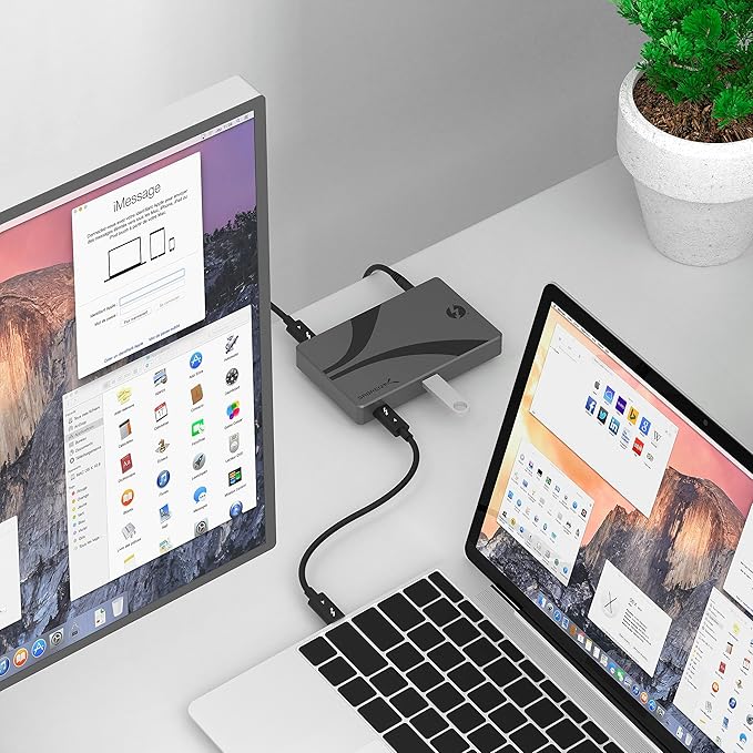 SABRENT Thunderbolt 4 Hub, 60W Charging USB-C Dock - Image 7