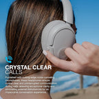 JLab JBuds Lux ANC Wireless Headphones, Cloud White, Hybrid Active Noise - Image 6