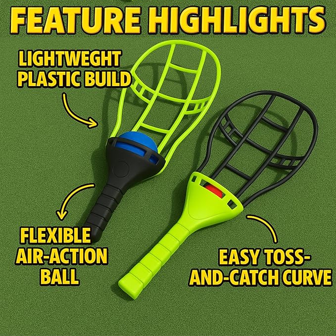 Liberty Imports Trackball Sport Chuck and Catch Ball - Image 5